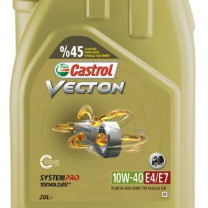 Castrol Vecton 10W-40 E4/E7 Motor Yağı 20 L